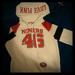 Pink vs 49ers hoodie